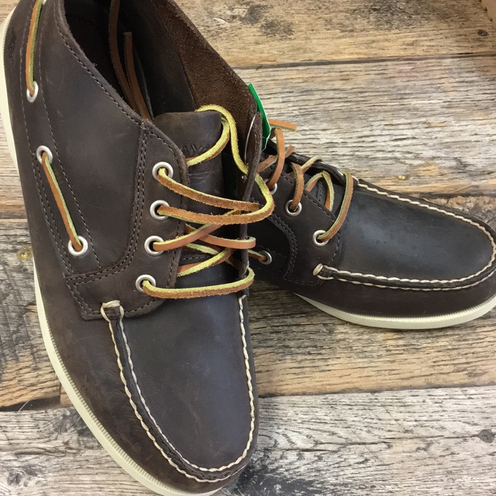 Men's Timberland Boat shoes size 8 Brown